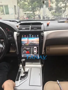 12,1 инча кола стерео GPS навигация ЗА-Toyota Camry 2012-2016 Android авто радио мултимедиен MP3-плейър вертикален сензорен екран