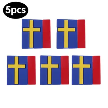 5 бр. 3d Флаг на Швеция Стикер За Автомобил Обстановка Емблемата на Вратата на Колата Предна Решетка на Багажник За Xc40 Xc60 Xc90 Безплатен Стикер За Корпуса на H3u4
