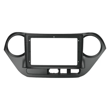9 Инча 2 Din Рамка на Арматурното Табло на Автомобила Радио Фасция Тире MP5 Плейър DVD Адаптер Рамка Панел за Hyundai I10 2014-2017 LHD