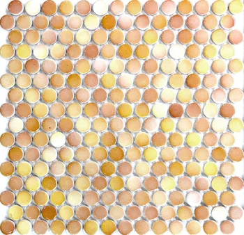 orange кръгла керамична мозайка плочки кухненски стенни плочки, тапети за баня, плочки фон за душата антре камина линия на талията