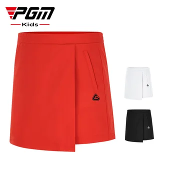 PGM Облекло за голф, Спортни Поли за момичета Летни Поли за голф Дишащи бързо съхнещи Поли Трапецовидна форма