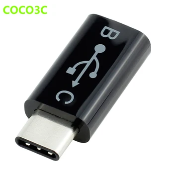 USB-C Включете към USB 2.0 Micro-B Женски USB адаптер 3.1 Type C Конвертор за 2015 Macbook Chromebook LeTV Мобилен Телефон