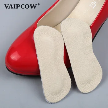 VAIPCOW 5 Чифта Обувки за Грижа За краката Подложки От Волска Кожа Стелка Подложка Възглавница На Висок Ток