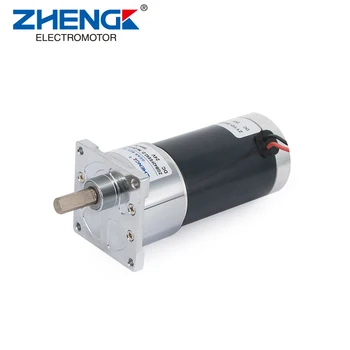 ZGB42FEE Редуктор за Постоянен ток 12 v постоянен Магнит Пълнене на Задна скорост 100 об/мин