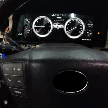 За Toyota Vellfire 20 Alphard 20S Андроид Touch на Екрана на Арматурното табло на Автомобила Развлекателен Екран Скорост на Цифров Клъстер Виртуален Кокпит
