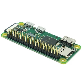 За таксите, Raspberry Pi ZERO WH WIFI Bluetooth с 40-контактни предварително припаянными графични конектори GPIO в демонстрационни процесор с честота 1 Ghz