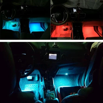 Интериорът на Автомобила RGB Led Лента Атмосфера Декоративен Дифузната Светлина За Chevrolet Cruze TRAX Aveo Lova Dodge JCUV Пътуване Оперативна Памет Калибър
