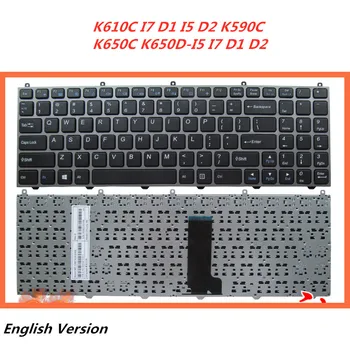 Лаптоп Английска Клавиатура За Hasee K590C K650C K650D-I5 I7 D1 D2 K610C I7 D1 I5 D2 тетрадка Смяна на оформлението на Клавиатурата