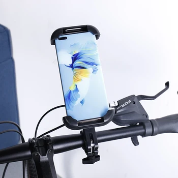 Наем на Притежателя на Телефона Анти Капка Телефон Подкрепа Скоба устойчив на удари 360 Градуса-Регулиране на Ъгъла на Наклона на Мотора Eletric Велосипед, Мотоциклет