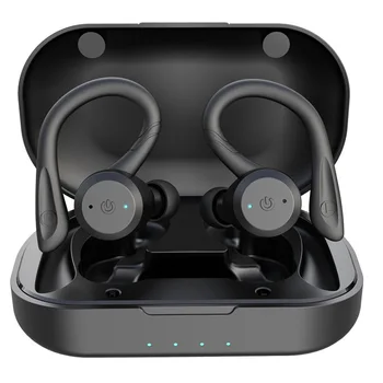 Най-добрите 20 Часа Възпроизвеждане За Плуване Водоустойчив Bluetooth Слушалки Двойна Носенето Спортни Безжични Слушалки TWS Ipx7 Стерео Слушалки