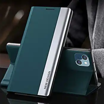 Немагнитный Кожен Калъф За мобилен Телефон Samsung Galaxy A02s с Магнитно Покритие