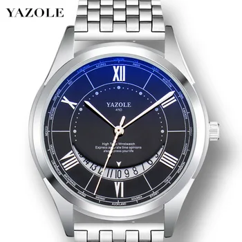 Нови мъжки часовник YAZOLE2022 с Камък Колан, Персонални Модерни Кварцови Часовници, Спортни, Ежедневни Мъжки Часовници, Часовници с Жокер, Щедри Часовници