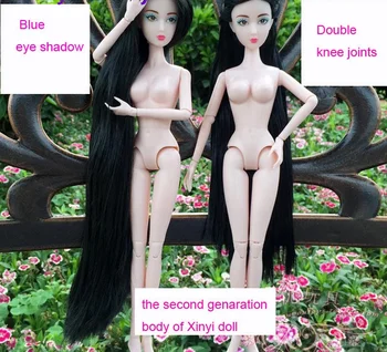 Оригиналната китайска гола кукла/Бяла кожа/ 14 подвижни стави/с глава и тяло За кукли Xinyi Bb BBI00389